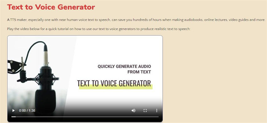 text to speech generator open source