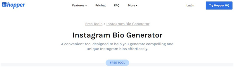 Top 6 AI Instagram Bio Generators 2023 [No Login]