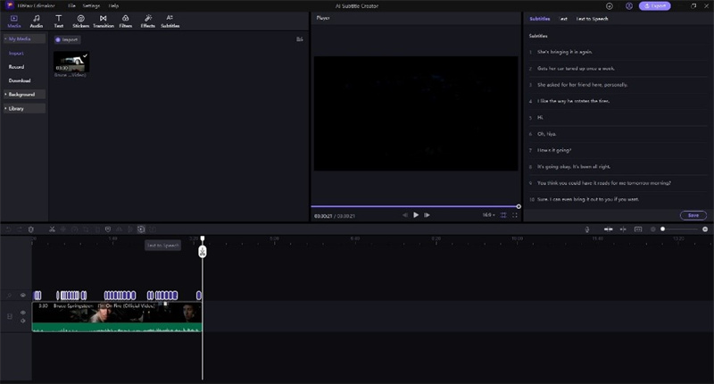 Edimakor text to speech