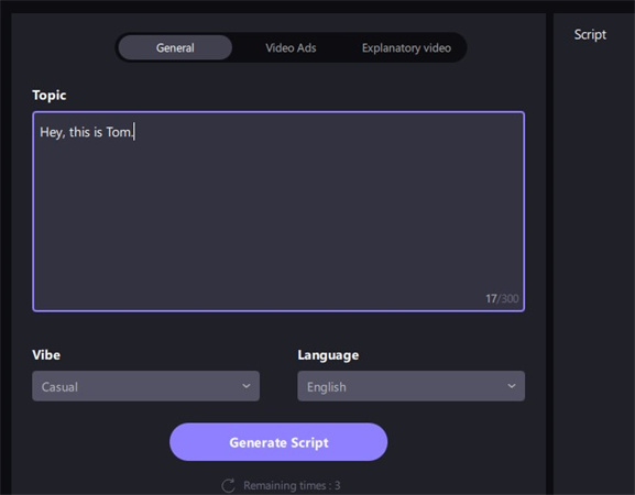 agregar texto a video