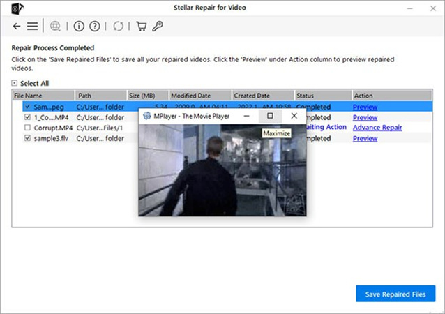 stellar videoreparatur