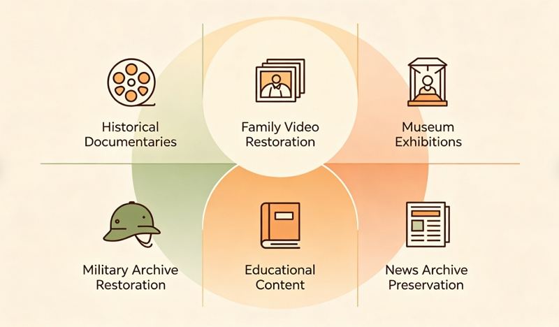 archival video colorization applications