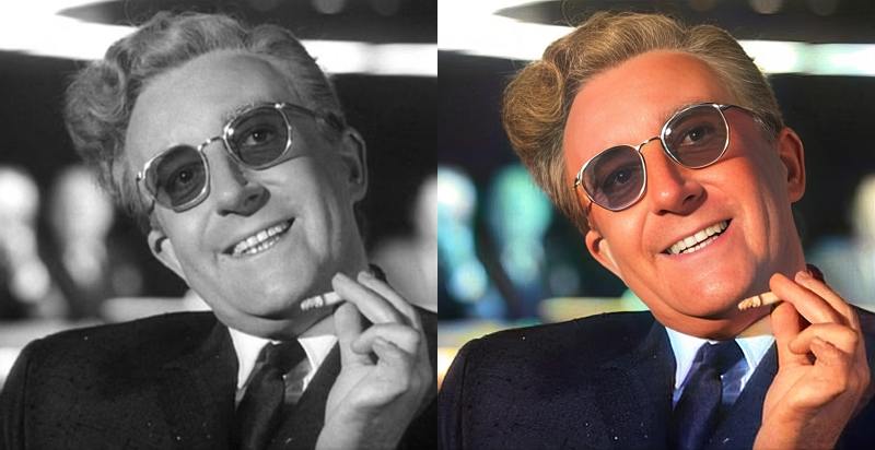 colorize dr strangelove movie