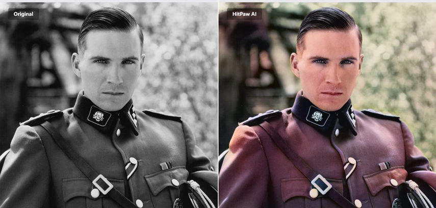 colorize Schindlers List
