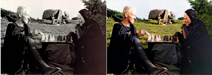 colorize The Seventh Seal