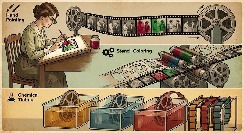 first method used to colorize movies
