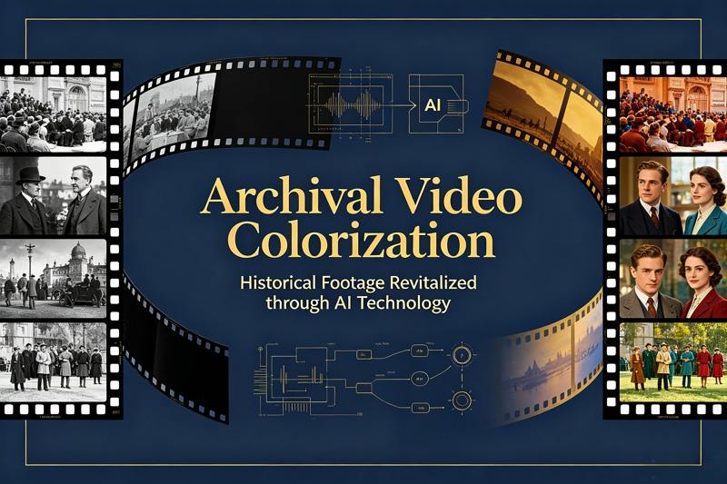 what is archival video colorization