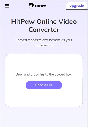 import video to hitpaw online