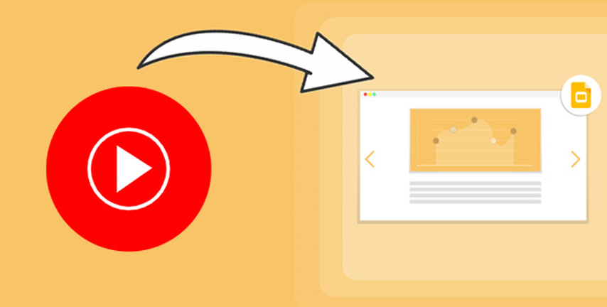 add youtube music to google slides