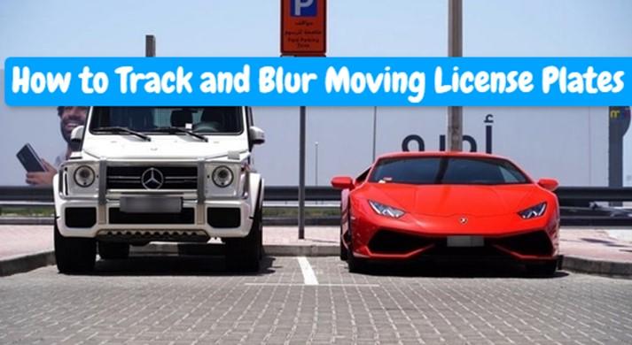 How to Blur License Plate in Video