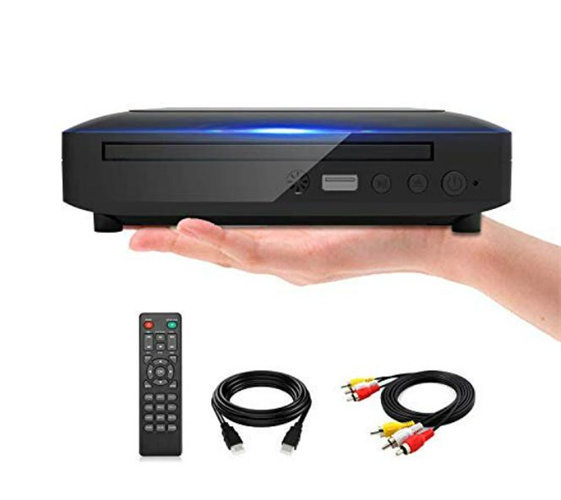 Mini DVD Player ARAFUNA, HDMI Small DVD Player for TV with All Region Free  
