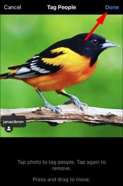 how to tag someone on Instagram after posting