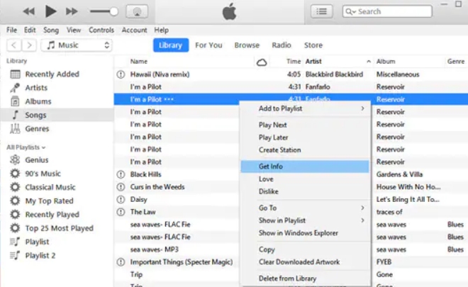 no crear versión aac en itunes