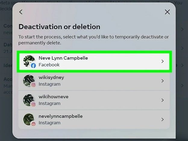 excluir conta do facebook pelo celular