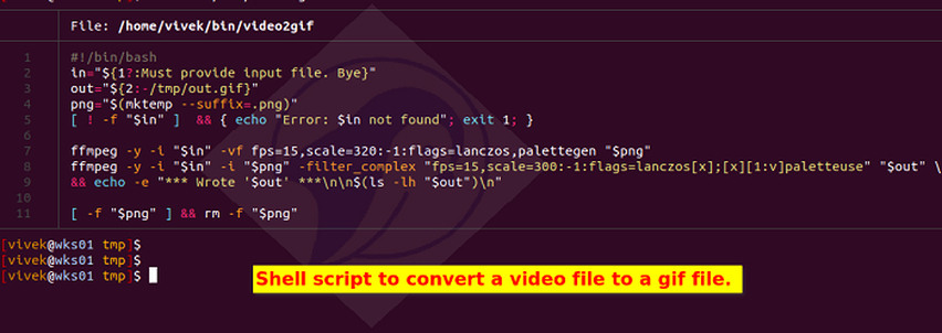 usar o ffmpeg para converter avif em gif