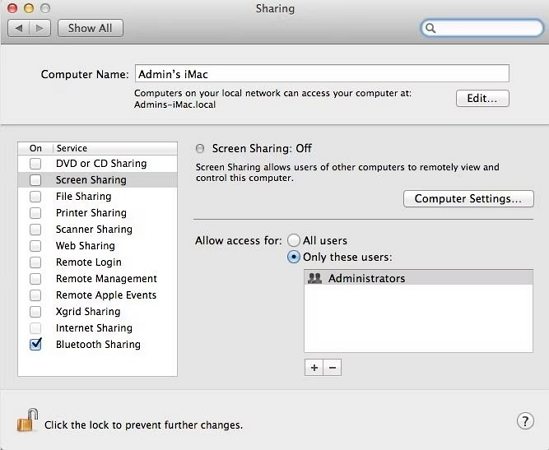 Find your Mac's name