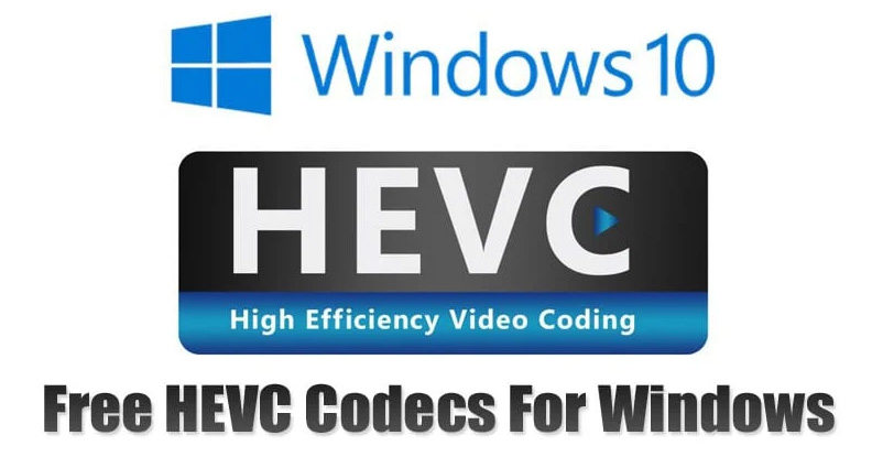 install hevc codec windows 10 encoding