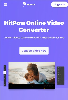 hitpaw online video to mp3 converter