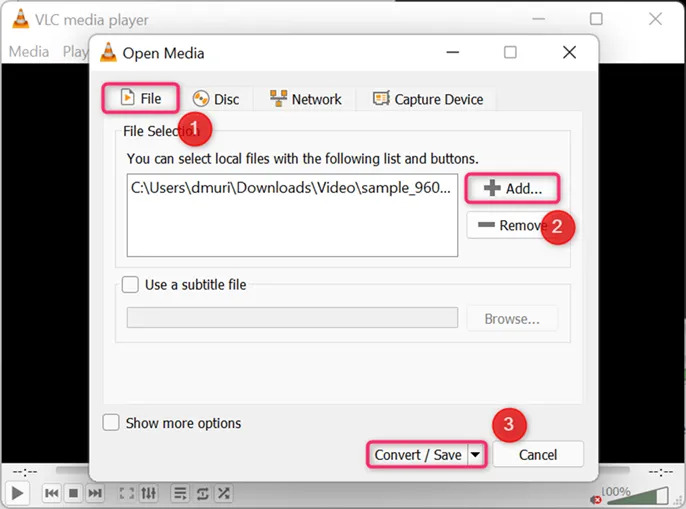 importiere rm dateien in hitpaw