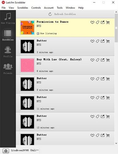 last.fm scrobbler