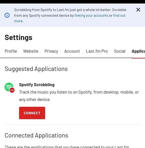 spotify scrobbling con lastfm