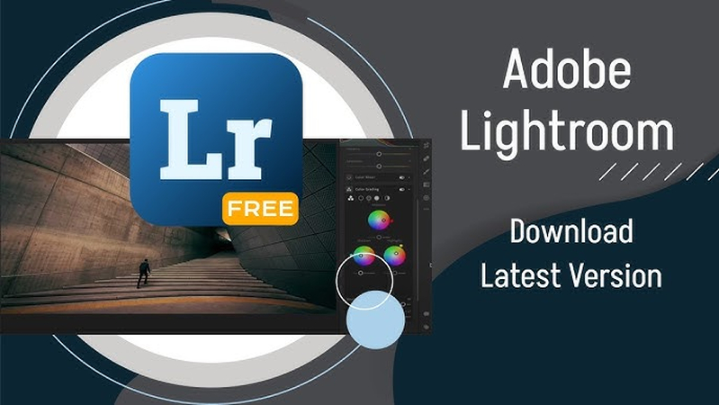 Lancer l'application Lightroom pour ajouter un filigrane