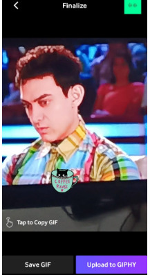 GIPHY에서 크리스마스 GIF 만들기