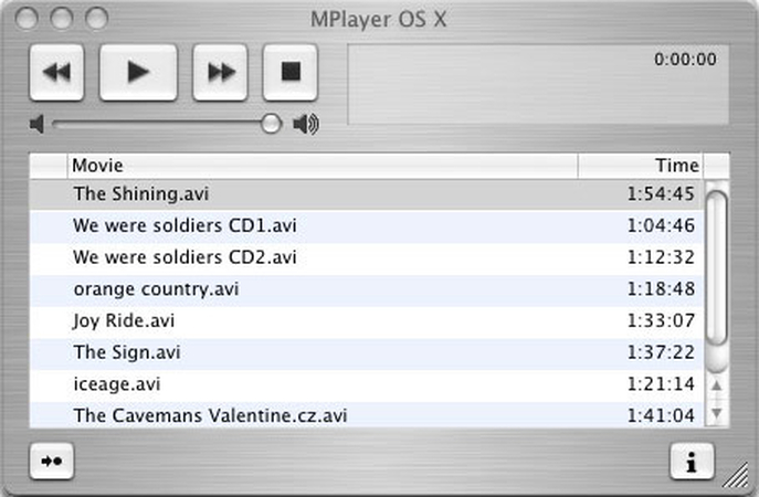 mplayer dvd player on mac