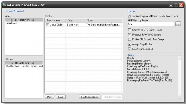 apple fairplay drm removal