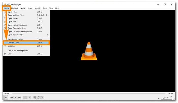 convert flv to mp4 with vlc