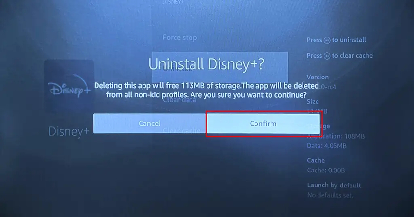 캐시를 지우면 Amazon Fire TV에서 작동하지 않는 디즈니 플러스 문제 해결하기