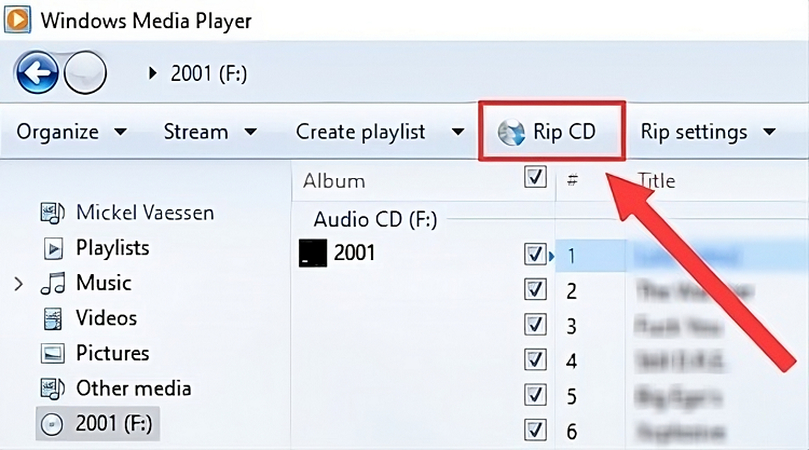 rip cd to flac using windows media player