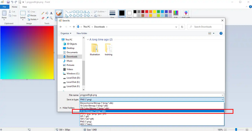 convert svg to ico using windows paint