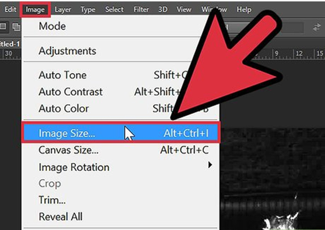 Bildgröße auswählen