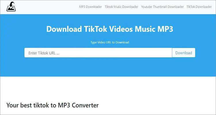 TikTok MP3   Tiktok To Mp3 4 