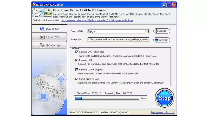 bdlot dvd ripper