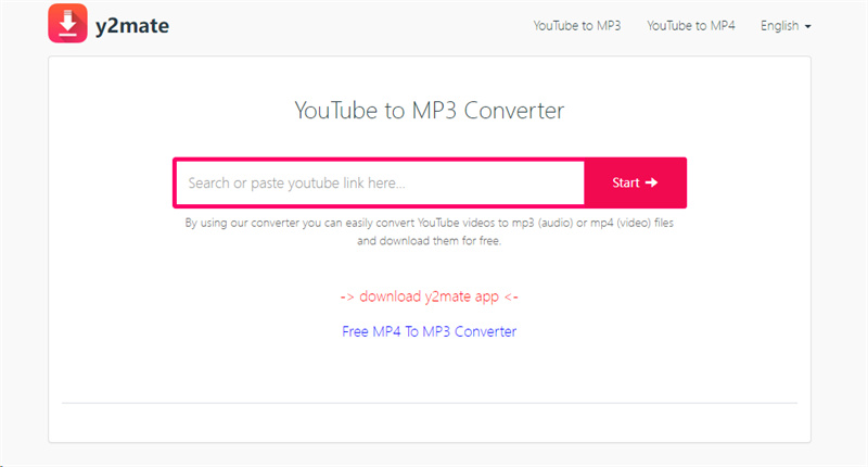 Y2mate: The Best  to Mp3 Converter