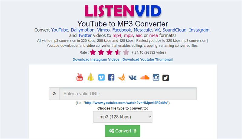 to MP3 320 Kbps Y2mate and Other Top 5 Alternatives