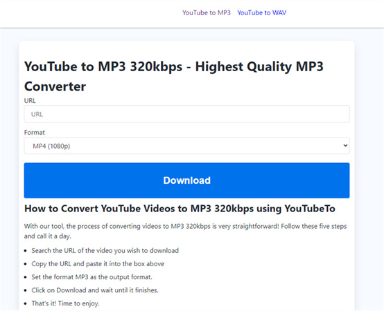 download youtube to mp3 128 kbps