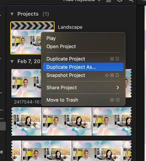 auto recadrage final cut pro