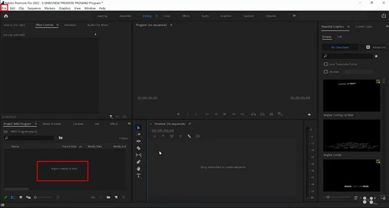 tiktok aspect ratio premiere pro