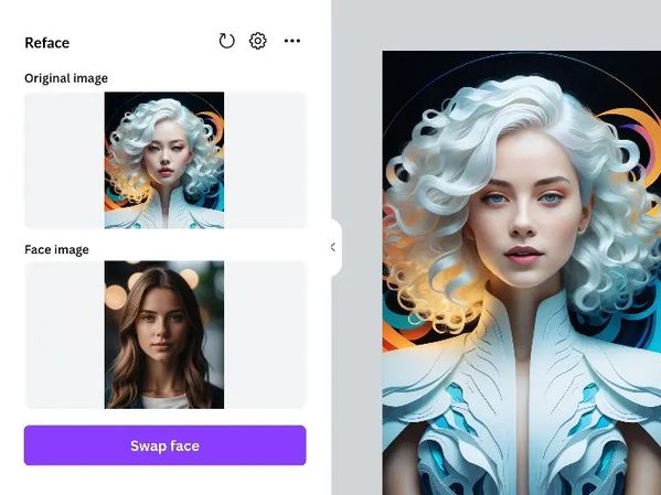 تطبيق Reface للذكاء الاصطناعي من أجل تبديل وجوه الفيديو وتأثيرات التحول الإبداعي للوجه