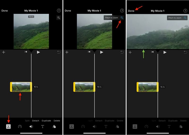 resize youtube video iphone