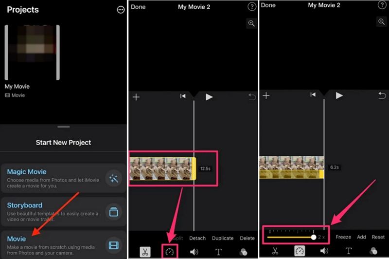 como reduzir a velocidade de um vídeo