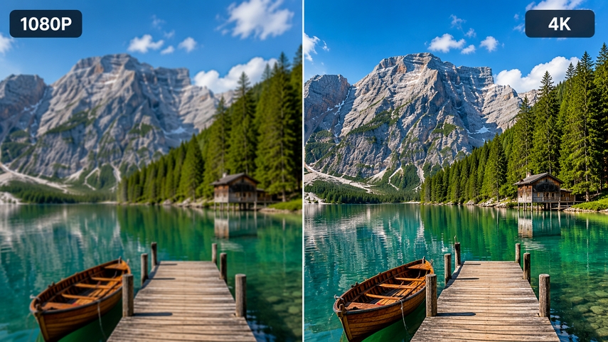 1080p vs. 4k