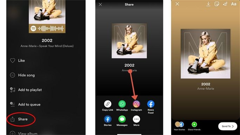 como adicionar música à história do Instagram