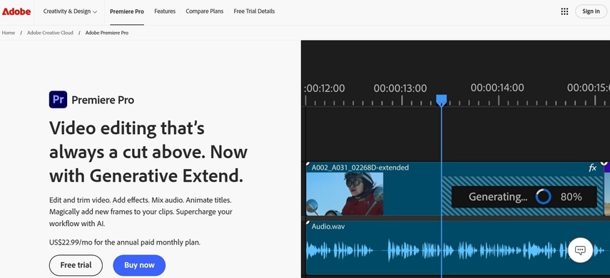 upscale content with adobe premiere pro
