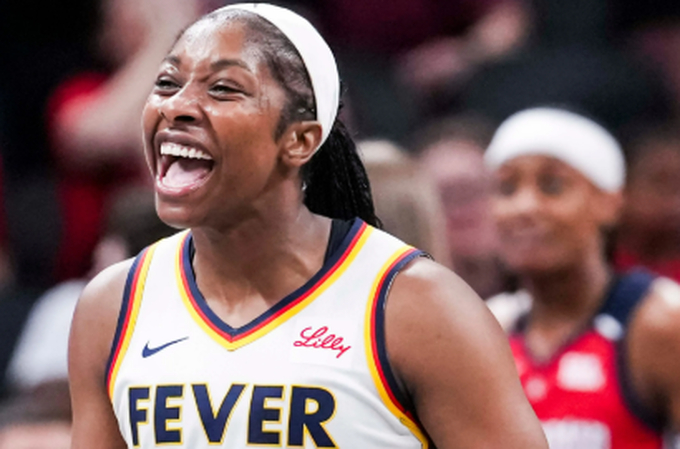 Aerie McDonald from the Indiana Fever
