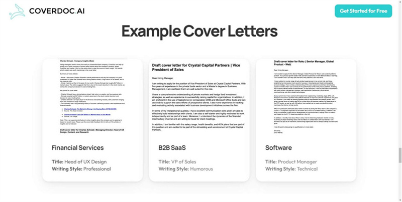 writing cover letter ai