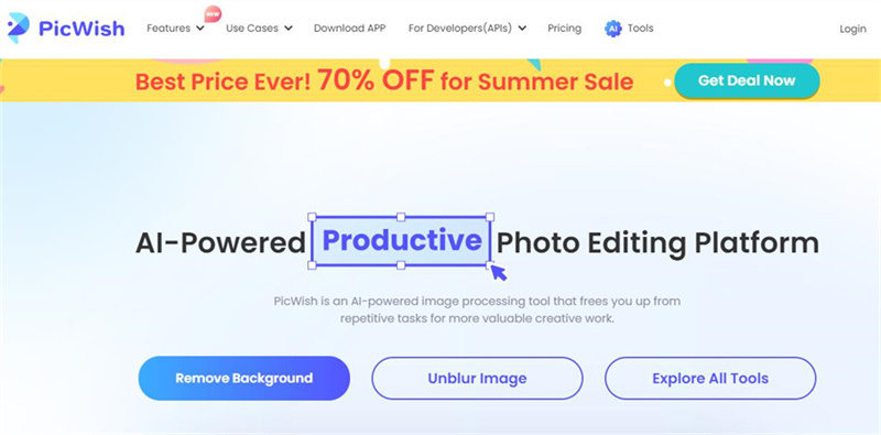 PicWish AI Photo Editor  Free Online Photo Editing Tools